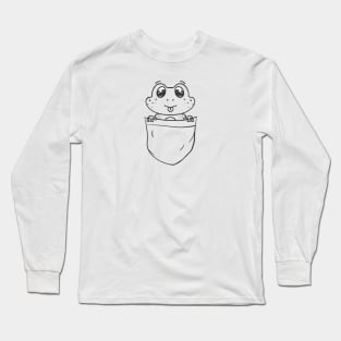 Frog in your pocket Long Sleeve T-Shirt